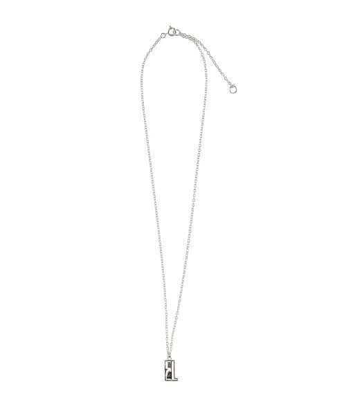 ELCHELE COFFEE MAME NECKLACE シルバー925 LOVE Morse Code