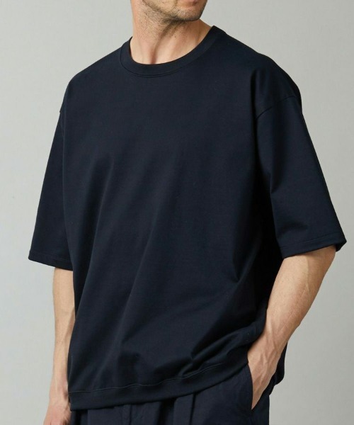 Caledoor(カレドアー)の「アイスパックナイロンTシャツ(MEN) 全4色(Tシャツ/カットソー・メンズ・ホワイト/グレー/ネイビー系・S/M/L)」の2枚目の写真