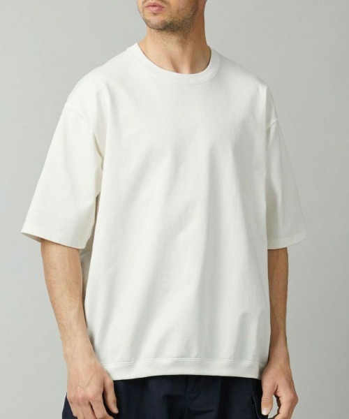 Caledoor(カレドアー)の「アイスパックナイロンTシャツ(MEN) 全4色(Tシャツ/カットソー・メンズ・ホワイト/グレー/ネイビー系・S/M/L)」の1枚目の写真