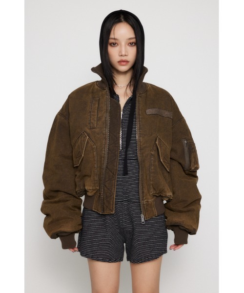 LAGUA GEM(OAWF)BIG POCKET COTTON MA-1(MA-1)