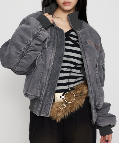 BIG POCKET COTTON MA-1（MA-1）｜LAGUA GEM（ラグアジェム）の