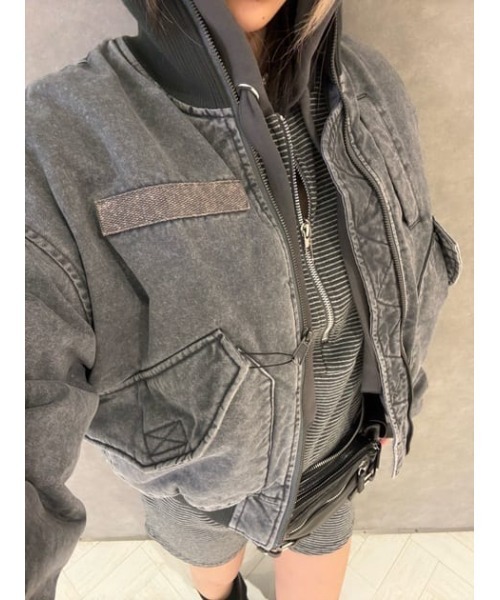 BIG POCKET COTTON MA-1（MA-1）｜LAGUA GEM（ラグアジェム）の