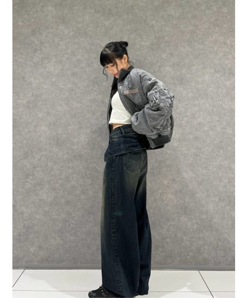 BIG POCKET COTTON MA-1（MA-1）｜LAGUA GEM（ラグアジェム）の