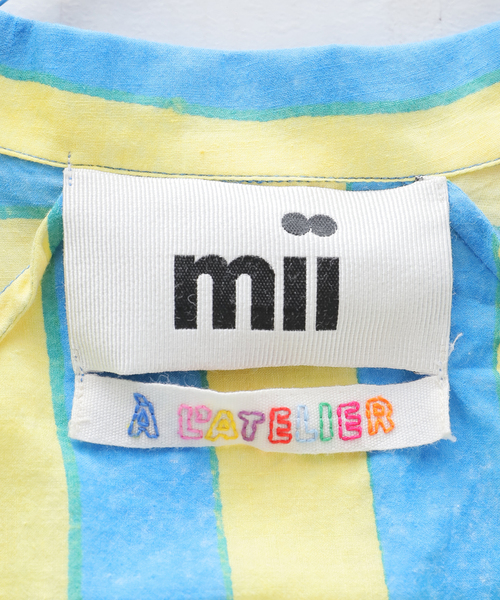mii(ミー)の「【Mii / ミイ】LONG SLEEVE RAGLAN TUNIC(シャツ/ブラウス・レディース・ブルー・FREE)」の6枚目の写真