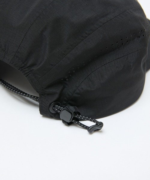bal(バル)の「NYLON VENTILATION PANEL BASEBALL HAT(キャップ・メンズ・ブラック・FREE)」の4枚目の写真