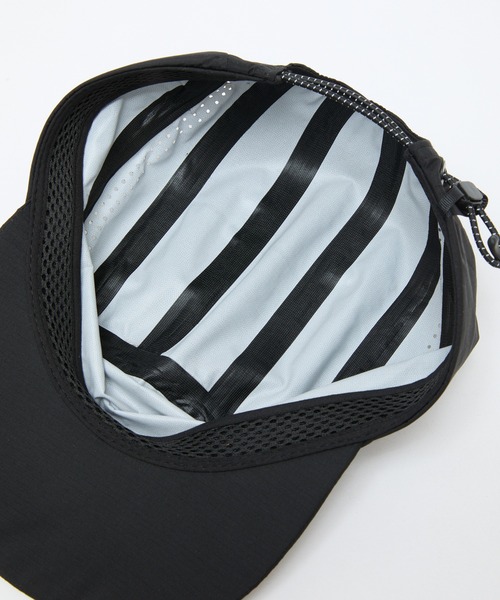 bal(バル)の「NYLON VENTILATION PANEL BASEBALL HAT(キャップ・メンズ・ブラック・FREE)」の6枚目の写真