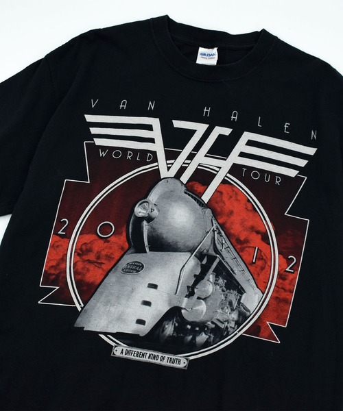 GILDAN(ギルダン)の「【USED】GILDAN “Van Halen/A DIFFERENT KIND OF TRUTH” バンド Tシャツ(Tシャツ/カットソー・メンズ・ブラック・LARGE)」の2枚目の写真