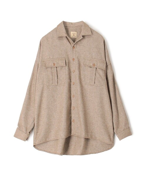 GUY ROVER×FORTELA 22SS リネン シャツブルゾン XS GUY ROVER×FORTELA 22SS リネン シャツブルゾン XS 別注】GUY ROVER