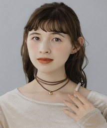 LA MUe | 【LA MUE】メタルドロップ コードチョーカー(チョーカー)