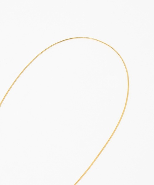 Andemiu（アンデミュウ）の「ドットストーロングネックレス591742（ネックレス・レディース・ゴールド・FREE）」の5枚目の写真