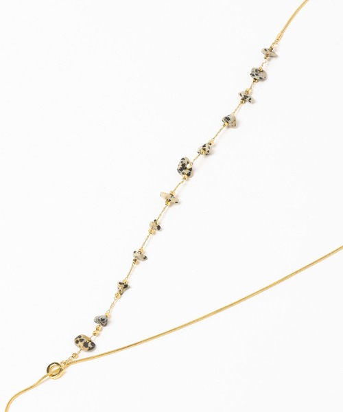 Andemiu（アンデミュウ）の「ドットストーロングネックレス591742（ネックレス・レディース・ゴールド・FREE）」の7枚目の写真