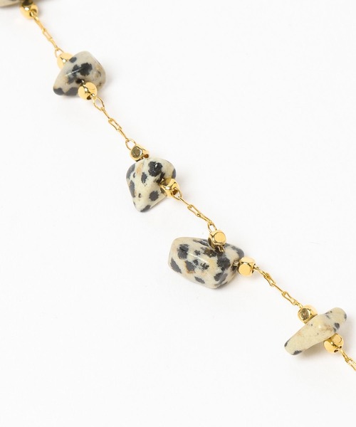 Andemiu（アンデミュウ）の「ドットストーロングネックレス591742（ネックレス・レディース・ゴールド・FREE）」の9枚目の写真