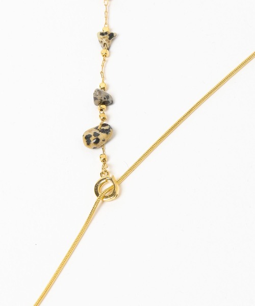 Andemiu（アンデミュウ）の「ドットストーロングネックレス591742（ネックレス・レディース・ゴールド・FREE）」の10枚目の写真