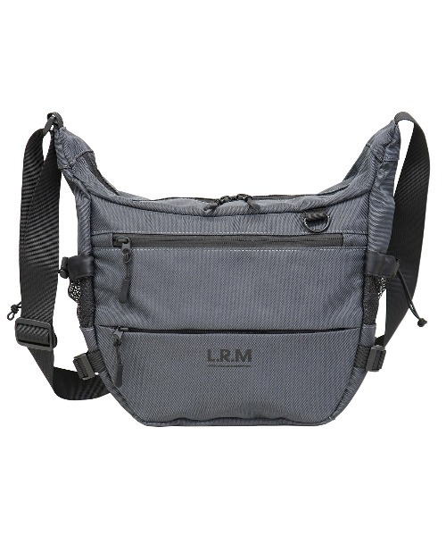 ABBEY MARKET(アビーマーケット)の「L.R.M 10ポケットショルダーバッグ(ショルダーバッグ・メンズ・ブラック/ブラック系その他/グレー・FREE)」の1枚目の写真