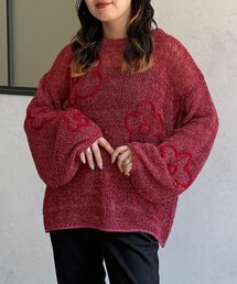 CPCM | コード刺繍透かし編みニット(ニット/セーター)