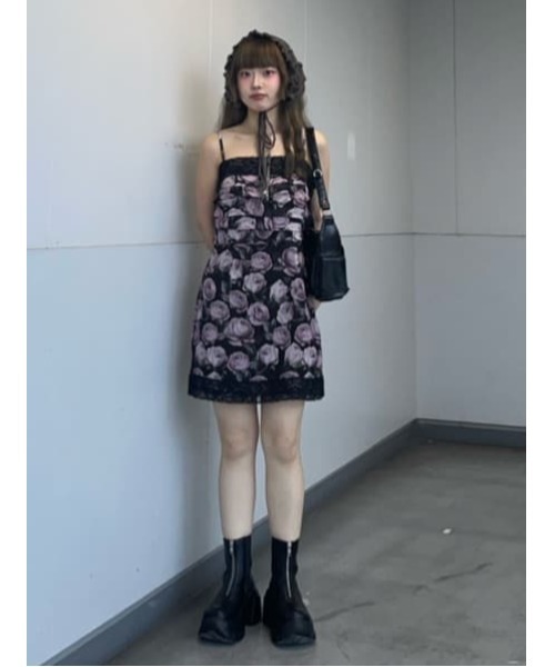 soorploom ワンピース セール】 Lau フラワープリントワンピース （ロング・マキシ丈