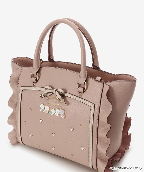 SAMANTHAVEGA（サマンサベガ）の「【ニャニィニュニェニョンコレクション】フラッター（小）（ハンドバッグ・レディース・ベージュ・FREE）」の6枚目の写真