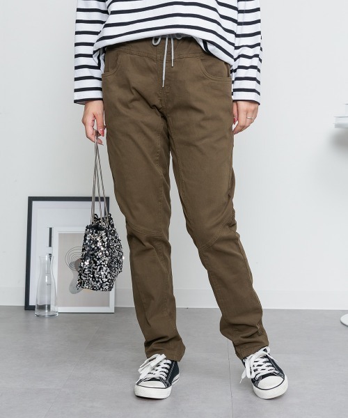 RCD(アールシーディー)の「ウエストリブツイルサルエルパンツ(その他パンツ・レディース・ブラック/ベージュ/カーキ・LL/L/M/4L/3L)」の12枚目の写真
