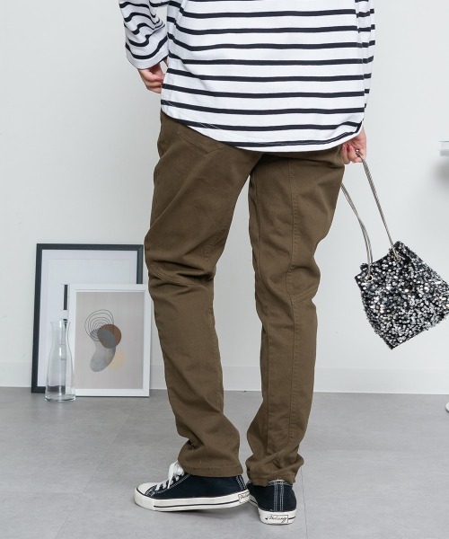 RCD(アールシーディー)の「ウエストリブツイルサルエルパンツ(その他パンツ・レディース・ブラック/ベージュ/カーキ・LL/L/M/4L/3L)」の14枚目の写真