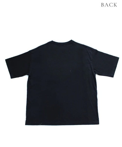 SALON DE ALFURD TOKYO(サロンドアルファード)の「ビッグTシャツ スマイリークローバー(Tシャツ/カットソー・レディース・ホワイト/ブラック・LARGE/SMALL)」の3枚目の写真