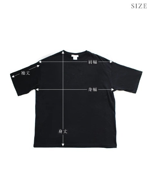 SALON DE ALFURD TOKYO(サロンドアルファード)の「ビッグTシャツ スマイリークローバー(Tシャツ/カットソー・レディース・ホワイト/ブラック・LARGE/SMALL)」の5枚目の写真