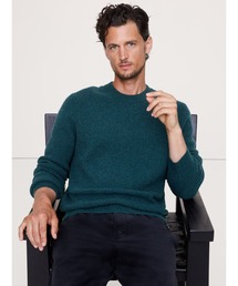 Banana Republic | ◆イタリアン メリノ カシミヤ ワッフルニット セーター(ニット/セーター)