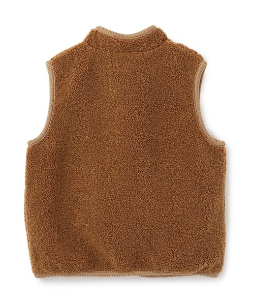 sense of wonder(センスオブワンダー)の「キューフォーザズーボアベスト(ベスト・キッズ・キャメル/ネイビー/ブルー・80cm/90cm/100cm/110cm/120cm)」の4枚目の写真