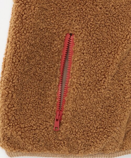 sense of wonder(センスオブワンダー)の「キューフォーザズーボアベスト(ベスト・キッズ・キャメル/ネイビー/ブルー・80cm/90cm/100cm/110cm/120cm)」の7枚目の写真