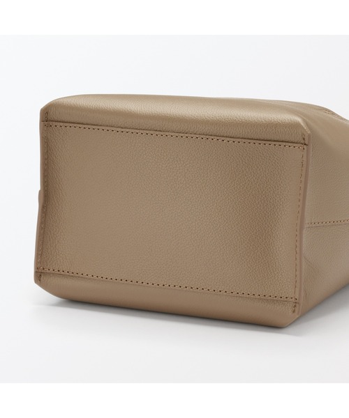 無印良品（ムジルシリョウヒン）の「ヌメ革　ミニトートバッグ（トートバッグ・レディース・ブラック/ブラウン系・FREE）」の15枚目の写真