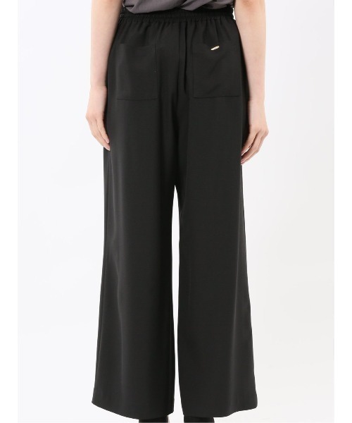 m.f.editorial（エムエフエディトリアル）の「【ストレッチ UVカット イージーケア】m.f.エディトリアル レディース ドライタッチ カルゼ イージーパンツ(セットアップ可能)（スラックス・レディース・ベージュ/ブラック・LARGE/MEDIUM）」の13枚目の写真