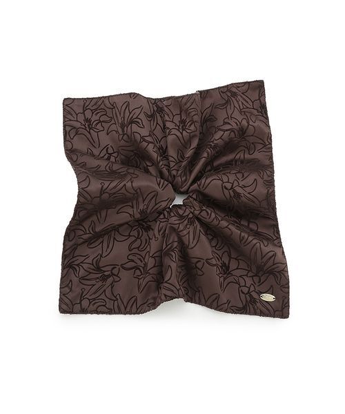 たっぷりボリュームファーシュシュ  ライトグレー/ハート＆フロッキーグリーン たっぷりボリュームファーシュシュ ライトグレー/ハート＆フロッキー