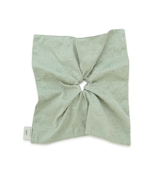 MUCHA】リリー柄フロッキーシュシュ（シュシュ）｜gelato pique