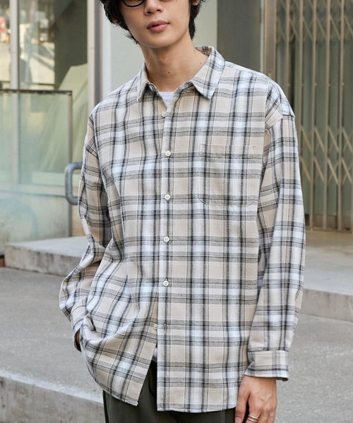 25ss 新品 MINUS マイナス オンブレチェックシャツ 1 25ss 新品 MINUS マイナス オンブレチェックシャツ 1