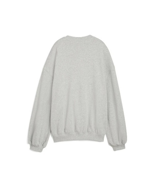PUMA(プーマ)の「PUMA PUMA x ROSE OVERSIZED CREW TR(プーマ プーマ x ロゼ オーバーサイズド クルー TR)(スウェット・レディース・ブラック系/グレー系・SMALL/MEDIUM/LARGE)」の10枚目の写真