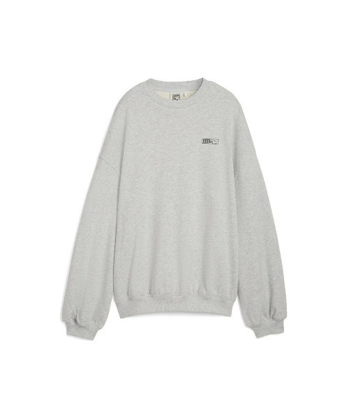 PUMA(プーマ)の「PUMA PUMA x ROSE OVERSIZED CREW TR(プーマ プーマ x ロゼ オーバーサイズド クルー TR)(スウェット・レディース・ブラック系/グレー系・SMALL/MEDIUM/LARGE)」の9枚目の写真