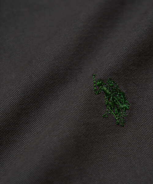 U.S. POLO ASSN.（ユーエスポロアッスン）の「U.S. POLO ASSN./ユーエスポロアッスン 別注 CORDUROY SWINGTOP /コーデュロイカラー スイングトップ(限定展開)（ブルゾン・メンズ・ネイビー/ブラック/チャコールグレー・SMALL/MEDIUM/LARGE）」の7枚目の写真