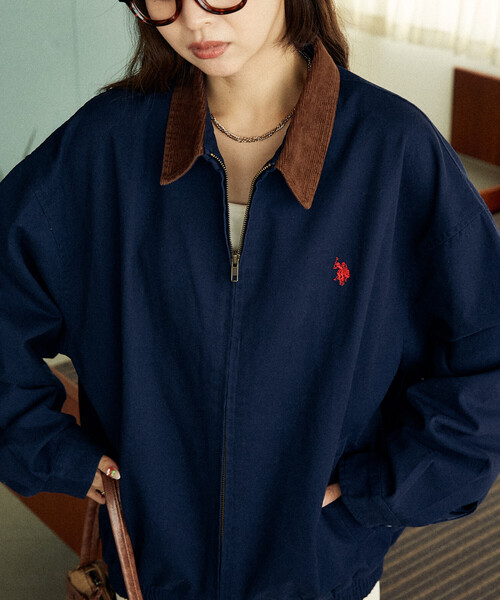 U.S. POLO ASSN./ユーエスポロアッスン 別注 CORDUROY SWINGTOP