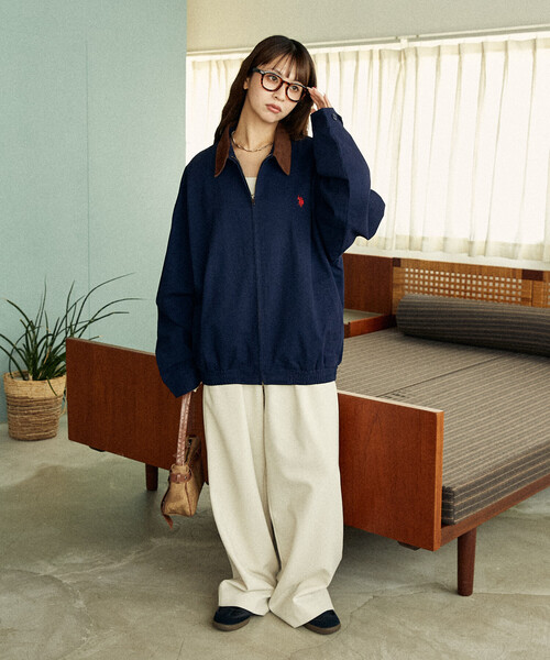 U.S. POLO ASSN./ユーエスポロアッスン 別注 CORDUROY SWINGTOP