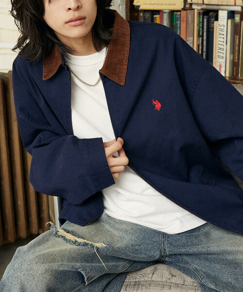 U.S. POLO ASSN./ユーエスポロアッスン 別注 CORDUROY SWINGTOP
