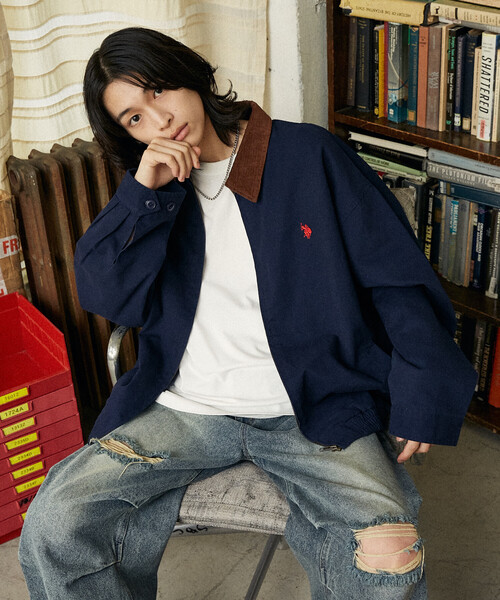 U.S. POLO ASSN.　コーデュロイカラー スイングトップ セール】U.S. POLO ASSN./ユーエスポロアッスン 別注 CORDUROY
