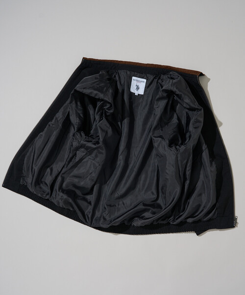 U.S. POLO ASSN.（ユーエスポロアッスン）の「U.S. POLO ASSN./ユーエスポロアッスン 別注 CORDUROY SWINGTOP /コーデュロイカラー スイングトップ(限定展開)（ブルゾン・メンズ・ネイビー/ブラック/チャコールグレー・SMALL/MEDIUM/LARGE）」の18枚目の写真