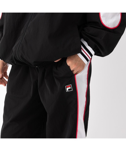 FILA（フィラ）の「CASUAL TRACK PANTS（その他パンツ・メンズ・ブラック/ライトグリーン/ブルー・M/L）」の5枚目の写真