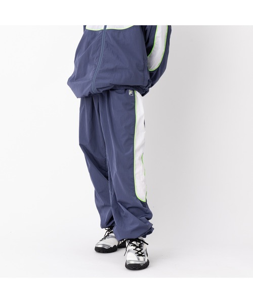 FILA（フィラ）の「CASUAL TRACK PANTS（その他パンツ・メンズ・ブラック/ライトグリーン/ブルー・M/L）」の8枚目の写真