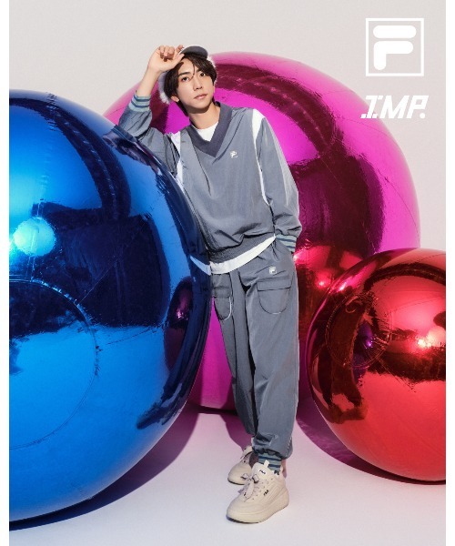 FILA（フィラ）の「CASUAL TRACK PANTS（その他パンツ・メンズ・ブラック/ライトグリーン/ブルー・M/L）」の14枚目の写真