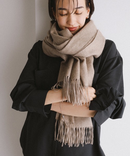 ストール セール】カシミヤ大判ストール【100%/内モンゴル産/65×180cm