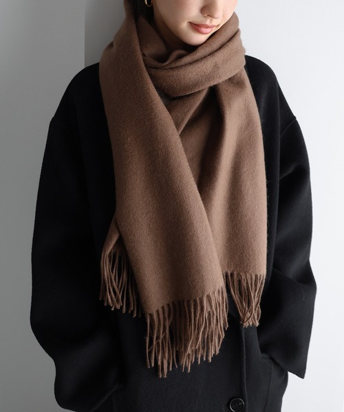 セール】カシミヤ大判ストール【100%/内モンゴル産/65×180cm