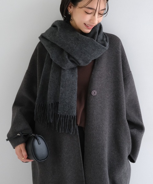 セール】カシミヤ大判ストール【100%/内モンゴル産/65×180cm