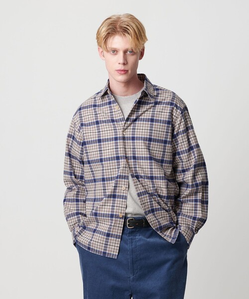 H/COUNT VYL チェックレギュラーシャツ FORM型（シャツ/ブラウス
