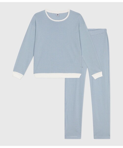 PETIT BATEAU｜プチバトーのルームウェア/パジャマ（ホワイト/白色系
