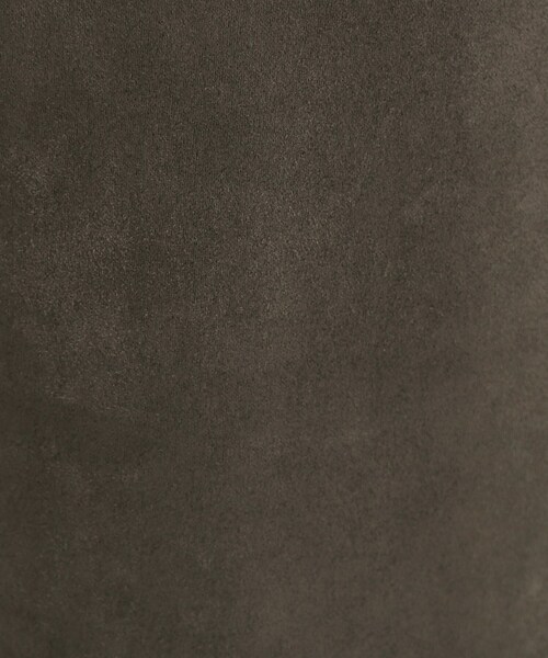 DRESKIP（ドレスキップ）の「【洗濯機可】上品できれい見え フェイクスエード ナロースカート（スカート・レディース・ベージュ/ブルー系その他/ダークブラウン/チャコールグレー・01/02/03/04）」の9枚目の写真